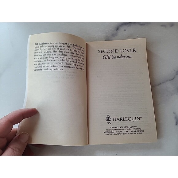 Second Lover By Gill Sanderson Paperback - Picture 3 of 10